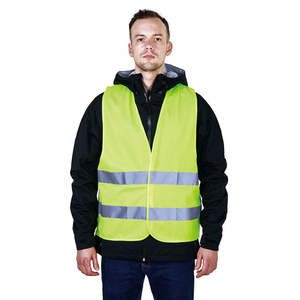 Chaleco DE SEGURIDAD reflectante de alta calidad para trabajadores Chaleco de seguridad de alta visibilidad con logotipo personalizado propio - Product Image 5