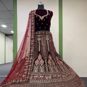 Artriddhs Velwet Vol 3 tradicional Lehenga Choli Las mejores ofertas en ropa india y pakistaní en Chennai - Product Image 1