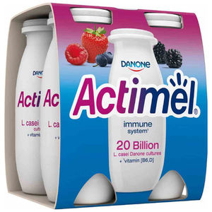 Bebida de Yogur Probiótico con Chocolate Actimel para Bebés y Adultos, Empaque de Grado de Exportación para Envío Internacional - Product Image 4