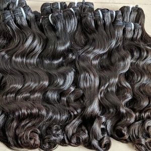 Vente en gros 100% Extensions de cheveux humains vierges indiens droits 14A alignés sur les cuticules non transformés, couleur naturelle du meilleur vendeur - Product Image 5