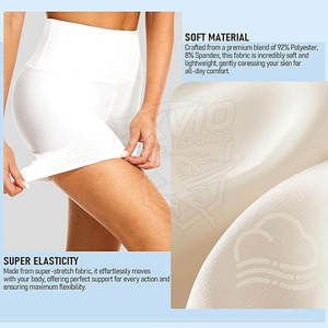 Shorts Deportivos Transpirables de Color Sólido para Mujer, Diseño Personalizado, Ropa Deportiva Informal, Shorts de Gimnasio Extra Grandes para Mujer - Product Image 5