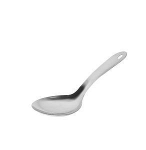 Cucharas para servir de acero inoxidable de tamaño personalizable Nuevo producto Cuchara para servir de acero inoxidable sólido personalizada - Product Image 6