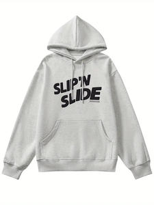 Ropa de invierno para mujer de calidad superior Nuevo estilo Diseño Fleece Pullover Sudadera con capucha Sudaderas Cuello con capucha Técnicas teñidas lisas - Product Image 6