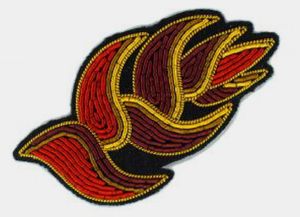 Broches en fil de lingot de nouvelle conception de meilleure qualité Broches en fil de lingot en gros à bas prix belle broche arc-en-ciel de mode #0156 - Product Image 2