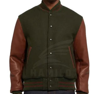 High Quality Custom Made Men's Varsity Jacket Special Baseball Letterman Design Versity Bomber for Winter Season Fleece Material - Product Image 6