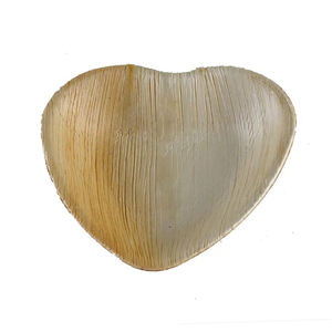 ชามรูปหัวใจแบบใช้แล้วทิ้งย่อยสลายได้เป็นมิตรกับสิ่งแวดล้อมสำหรับงานเลี้ยงงานแต่งงานงานเสิร์ฟอาหาร - Product Image 4