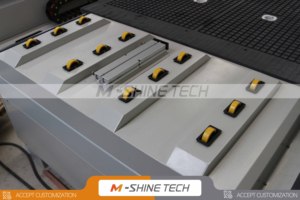Routeur CNC automatique Jinan pour le travail du bois 1325, système LNC à onduleur de marque supérieure 7,5 kW, aspiration, usine chinoise M-Shine - Product Image 6
