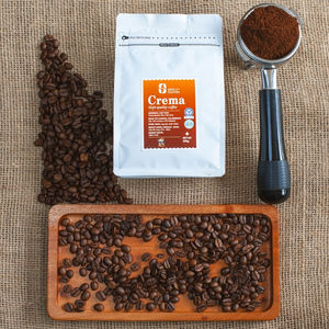 เมล็ดกาแฟเอสเปรสโซ่คั่วเข้ม OEM/ODM จากเวียดนามผู้ผลิตกาแฟรสชาติผลไม้ทั้งเมล็ดกาแฟ - Product Image 1