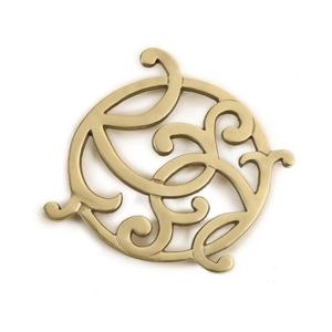 Salvamanteles redondo de aluminio de diseño único en color negro para mesa de comedor Pan & Hotpot salvamanteles de protección contra daños por calor - Product Image 4