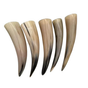 MN EXPORTS Natural Animal <b>Horn</b> Viking <b>Drinking</b> <b>Horn</b> Polished Carved Style for Wedding or Home Decoration - Product Image 1