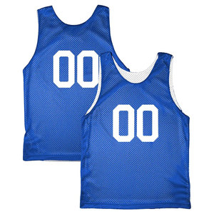 Sport Youth Lacrosse Reversible Pinnie Lacrosse Jersey Sublimation Double Layer Reversible Basketball Jersey - Product Image 6