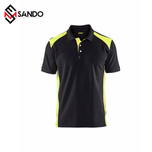 Camiseta de trabajo de 100 algodón, ropa de trabajo para construcción, Polo OEM, venta al por mayor - Product Image 5