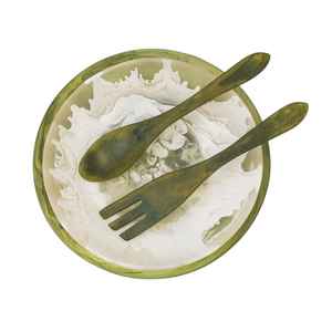 สีและขนาดสำหรับงานปาร์ตี้สุดเก๋และมื้ออาหารในชีวิตประจำวัน ชุดอาหารเรซิ่นทันสมัย ชามขัดเงาพร้อมปรับแต่งได้ - Product Image 2