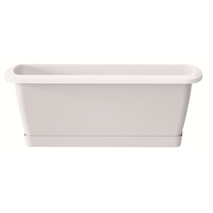 Fioriera in plastica Respana bianca, 78,6 (lunghezza) x 18,4 (larghezza) x 14,5 (altezza) cm - Product Image 1