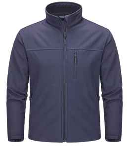 Chaqueta de motociclista blindada transpirable a prueba de viento para hombre Material Softshell Forro polar Almohadillas protectoras extraíbles Todo - Product Image 6