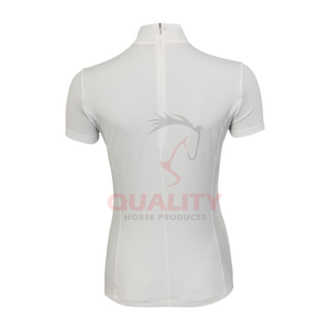Camiseta de Equitación para Mujer, Cómoda, Deportiva, de Tela Elástica, Ligera, Transpirable, de Alto Rendimiento - Product Image 5