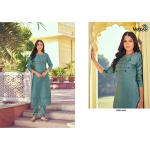 ชุดผ้าซาตินสไตล์ anarkali สำหรับฤดูร้อนชุด salwar ผ้าซาตินที่มีการปักอย่างสง่างาม - Product Image 2