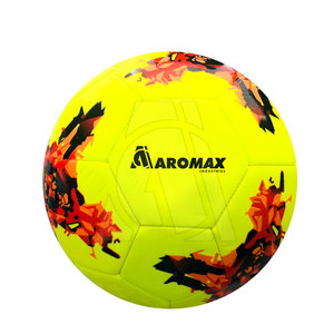 Ballon de football jaune fluo taille 5 officiel de haute qualité meilleur prix équipement d'entraînement pour le sport - Product Image 4