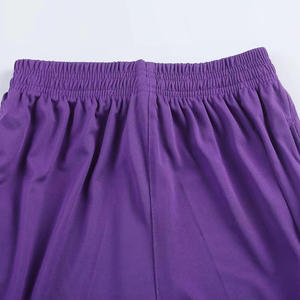 Short de football léger pour hommes séchage rapide teint uni bouton décontracté Logo réversible short d'entraînement d'équipe respirant vente - Product Image 6