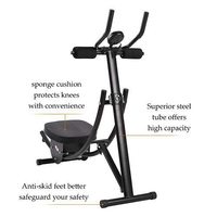 Gimnasio en casa Máquina de remo interior Fitness Core Toner Trainer Entrenamiento con contador para abdominales Abdominales Vertical Ab Trainer