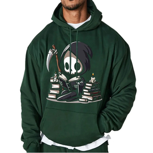 Sudadera con capucha impresa DTF personalizada Calidad Premium Nueva llegada Moda Ropa de calle Hecho en Pakistán - Product Image 2