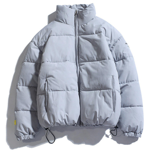 OEM Custom logo Puffer Jacket Outdoor Windproof Puffer Bubble Jacket <b>Coat</b> for Men/Custom Winter Bomber Men's Puffer Jacket - Product Image 3