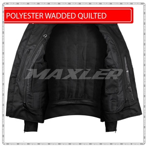 Ropa para hombre con logotipo personalizado, chaqueta de moto impermeable Cordura textil con cremallera completa para hombre. - Product Image 4