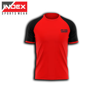 T-shirts d'été décontractés de haute qualité pour hommes Logo personnalisé 100% T-shirt raglan décontracté à manches courtes en coton pour hommes - Product Image 5