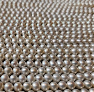 Natural White Pearl Loose Beads Strand <b>Top</b> Grade Untreated Color Change Effect Bead <b>Stringing</b> Supply Timeless Everyday Wear - Product Image 2
