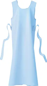 Delantales de baño modernos con estampado personalizado para mujer, ropa médica impermeable para Hospital, delantal impermeable para Hospital, delantal con lengüeta para Baño - Product Image 2