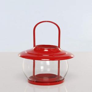 Mini linternas de vidrio y Metal blanco de alta calidad, estilo INS moderno, decoración de Pascua hecha a mano para el hogar en caja - Product Image 4