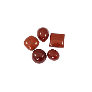 5 uds jaspe rojo Natural tamaño libre cabujón 42,20 Cts piedras preciosas lote al por mayor para hacer joyas - Product Image 4