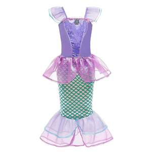 Costume de sirène Ariel pour filles, ensemble de vêtements pour enfants - Product Image 4