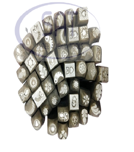 Troqueles de perforación y estampado de logotipos de joyería de grado Premium SAT para hacer diseños múltiples troqueles de joyería de oro y plata Singapur - Product Image 2