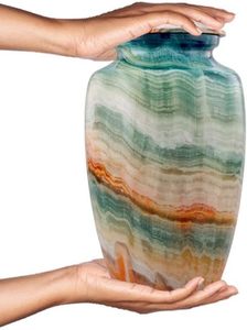 Urna de metal hecha a mano de estilo americano moderno para cenizas de adultos Urna de cremación hecha a mano de nuevo diseño único Fabricante al por mayor - Product Image 5