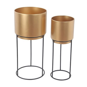 Jardinière en métal fabriqué à la main de taille personnalisée pour la décoration de jardin Jardinière en métal fini de taille personnalisée - Product Image 4