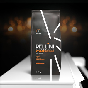Café Molido Pellini Caffe S.p.A. Tostado Italiano, Mezcla Arábica Robusta, Sabor Dulce, Paquete de 1 kg para Espresso Profesional/Automático - Product Image 4