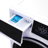7KG 8KG 10KG 12KG Front Loading Washing Machine with Color Touch Screen