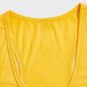 Camiseta sin mangas con estilo para hombre de Venta caliente Casual algodón poliéster Fitness Gym Wear mejor estilo - Product Image 3