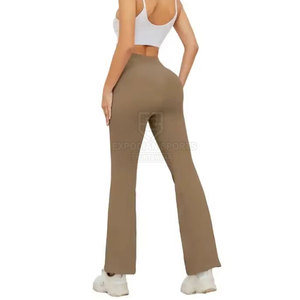 Pantalones Deportivos de Mujer con Corte Acampanado, Cintura Elástica, Transpirables, para Invierno, Moda, Gran Venta - Product Image 3