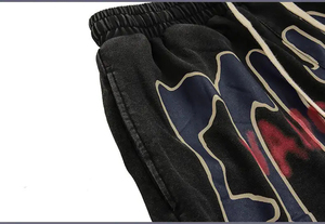 New Arrival Acid Washed <b>Shorts</b> <b>Men</b> Casual Jogger <b>Sweat</b> 100% Cotton Fleece <b>Men</b> Acid Wash <b>Shorts</b> - Product Image 4