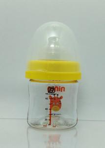 High Quality 60ml BPA Free Feeding <b>Bottle</b> Leak-Proof Silicone Nipple Anti-Colic Newborn Milk & Water Feeder OEM Available - Product Image 2