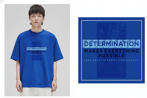 Camiseta Casual de Manga Corta con Cuello Redondo 100% Algodón de Corte Holgado para Hombre - Transpirable, Ecológica, de Secado Rápido, Estampada, Tallas S-XL - Product Image 2