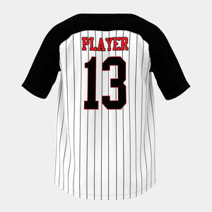 Maillot de baseball personnalisé blanc à séchage rapide, uniformes de baseball pas chers, impression personnalisée pour l'extérieur, maillot de football - Product Image 4