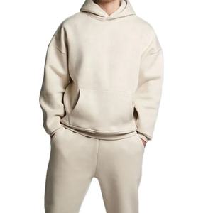 Nouveau style 2025 Baggy Fleece Jogging Survêtement Ensemble Surdimensionné À Capuche Pantalon De Survêtement En Gros Personnalisé OEM service - Product Image 1