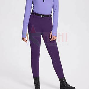 Leggings de Equitación Personalizadas para Mujer 2026, Tela Elástica Suave, Transpirable, Impermeable y Cortavientos, Jodhpur y Breeches Ecuestres - Product Image 5