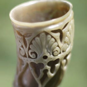 ICON Tradition Corne à boire Viking naturelle faite à la main de meilleure qualité avec la meilleure qualité fabriquée par exportation depuis l'Inde - Product Image 4