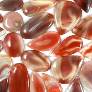 Agate du Botswana naturelle, cabochon, cristal de guérison, pierre précieuse artisanale pour la fabrication de bijoux, pierre précieuse en gros - Product Image 1