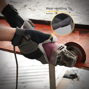 Gants de sécurité mécaniques de haute qualité, dernière conception, OEM Wize International, en nitrile, poignet droit, épaisseur 7-16 oz, personnalisables - Product Image 3