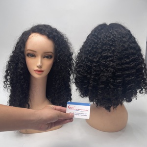 Perruques Ondulées Naturelles Noires Remy Vierge les Plus Vendues, Cheveux Humains Vietnamiens 100% Naturels, Tissage Plat, Double Tissage à la Machine, Tailles 8-32 - Product Image 6